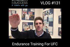 Endurance Training For UFC