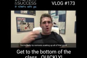VLOG 173 – Get To The Bottom Of The Class Quickly