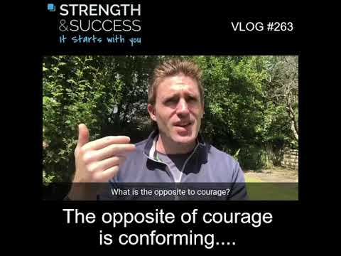 VLOG 263 | The opposite of courage in conforming