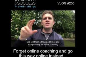 VLOG 255 | Forget online coaching and go this way online instead…